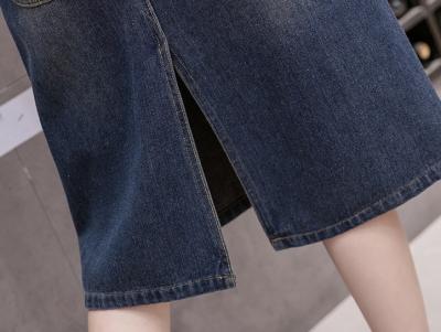 фото 4 Джинсовый сарафан с v-образным вырезом