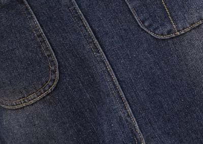 фото 5 Джинсовый сарафан с v-образным вырезом