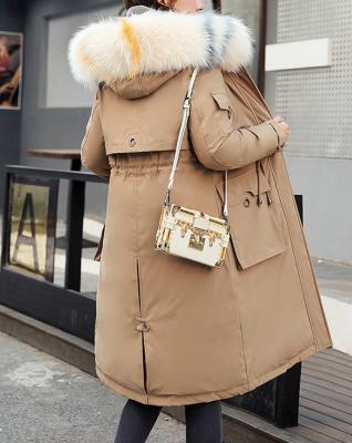 фото 2 Пуховик с меховым воротником и большими накладными карманами