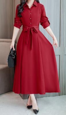 фото 2 Длинное пальто с ремешком и воротником